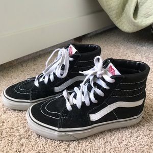 old skool hightop vans women’s 5.5